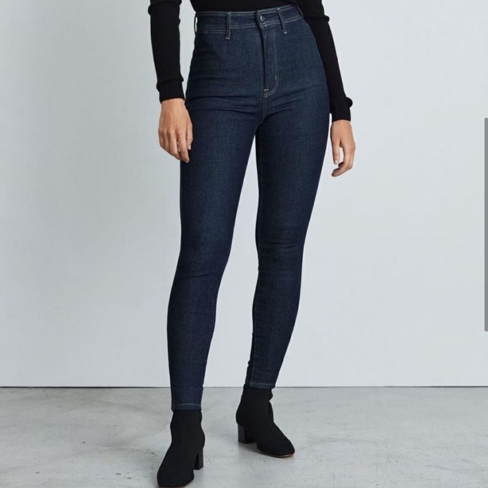 Everlane The Way High Rise Skinny Rinse Wash 30 NEW